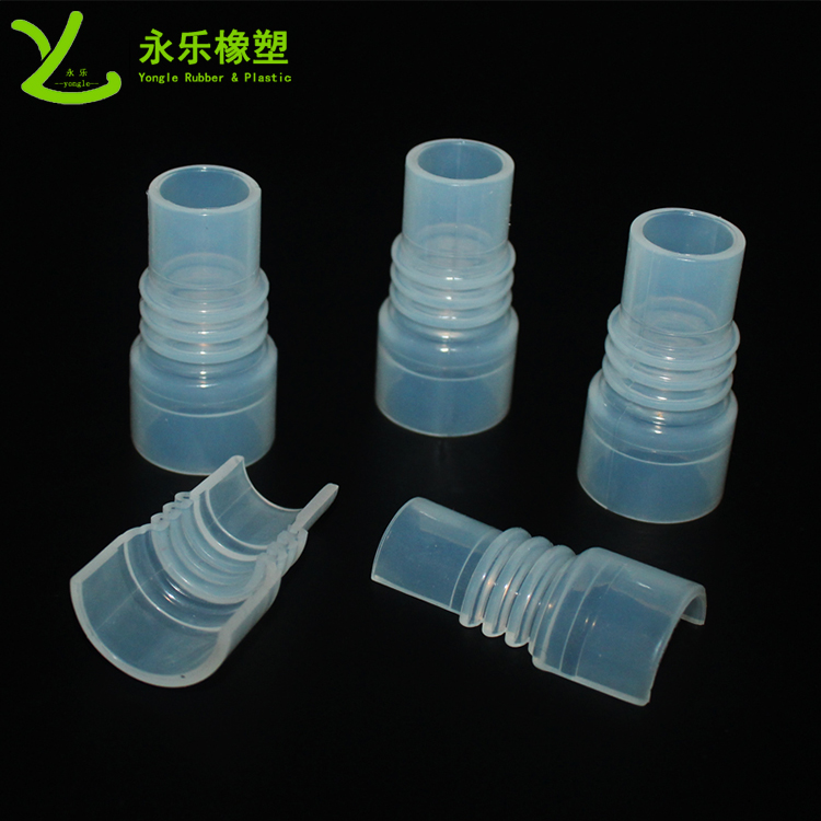 河西硅膠波紋管，硅膠波紋套管，醫(yī)用波紋硅膠套管