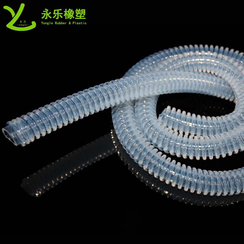 河西呼吸機(jī)硅膠波紋管,兒童硅膠呼吸回路,食品醫(yī)療硅膠螺旋回路管