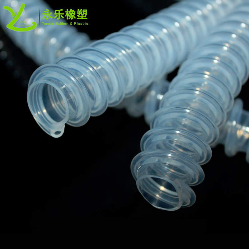 河西液氮輸送波紋硅膠管