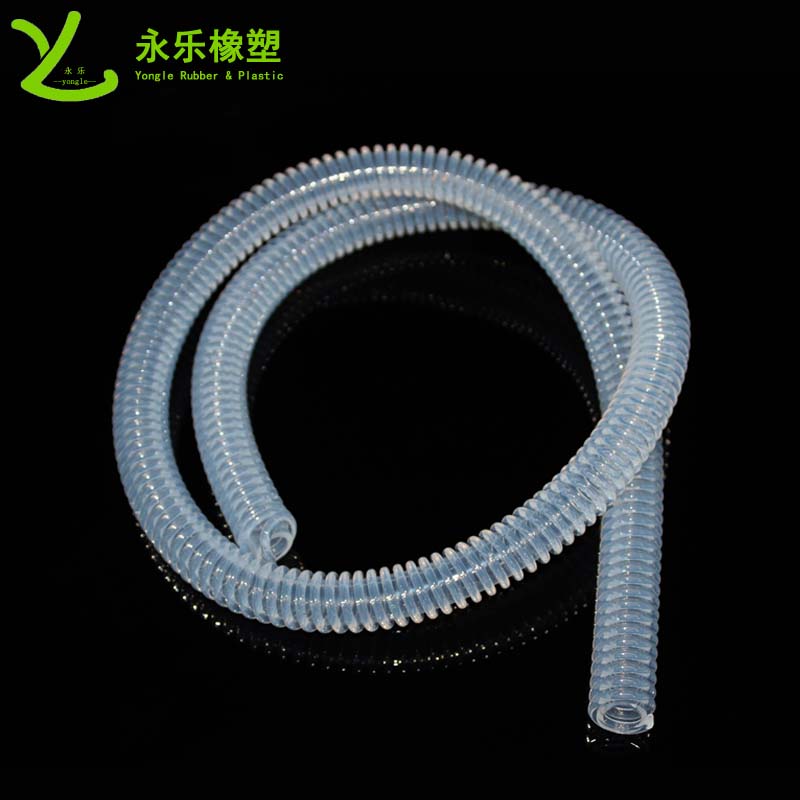 河西呼吸機(jī)硅膠波紋管,兒童硅膠呼吸回路,食品醫(yī)療硅膠螺旋回路管