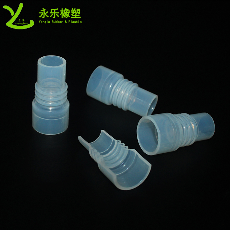 河西硅膠波紋管，硅膠波紋套管，醫(yī)用波紋硅膠套管